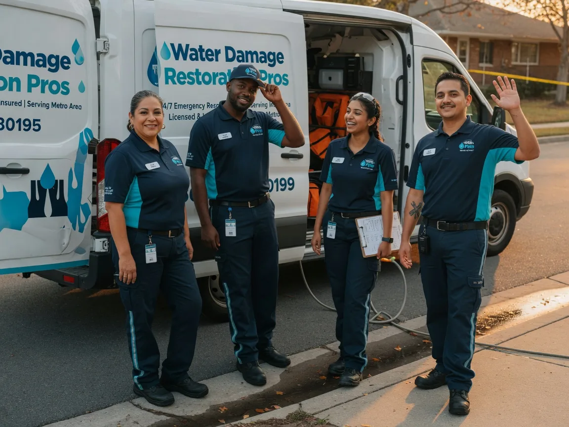 Water Damage Restoration company in New London, TX